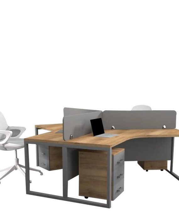 3 Seater Workstation Desk | UDL OWS-811